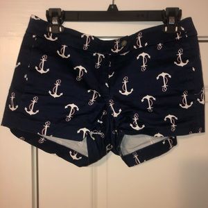 J Crew Anchor Shorts